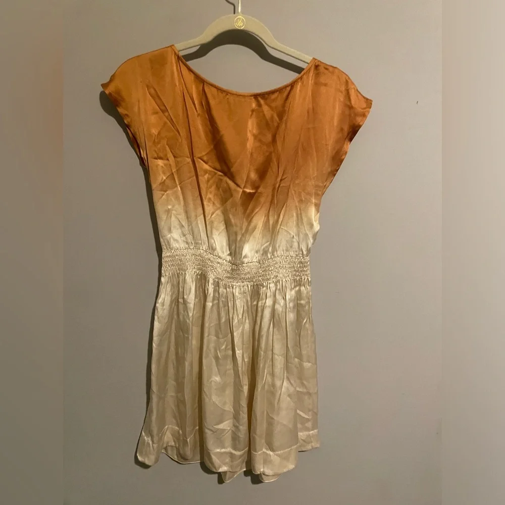 Club Monaco Ombre Silk‎ Summer Dress 0p